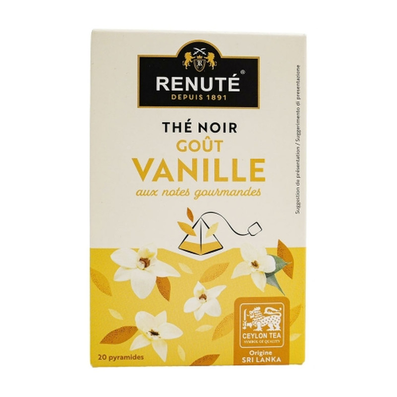 Thé noir à la vanille - Boîte 38g