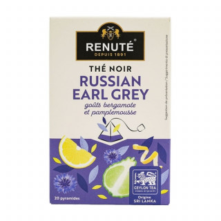 Lot 5x Thé noir Russian earl grey - Boîte 32g