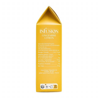 Lot 10x Infusion citron gingembre - Boîte 32g
