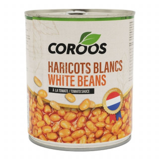 Haricots blancs à la tomate - Conserve 800g