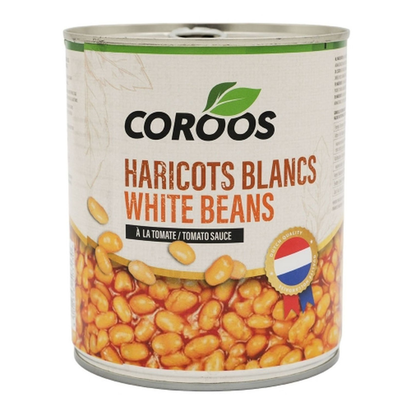 Haricots blancs à la tomate - Conserve 800g