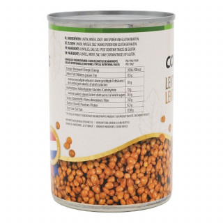 Lot 3x Lentilles - Conserve 400g
