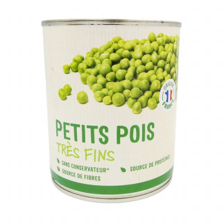 Lot 3x Petits pois très fins - Conserve 800g