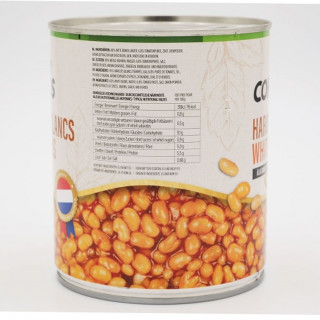 Lot 6x Haricots blancs à la tomate - Conserve 800g