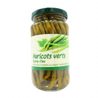 Lot 6x Haricots verts extra-fins - Bocal 330g