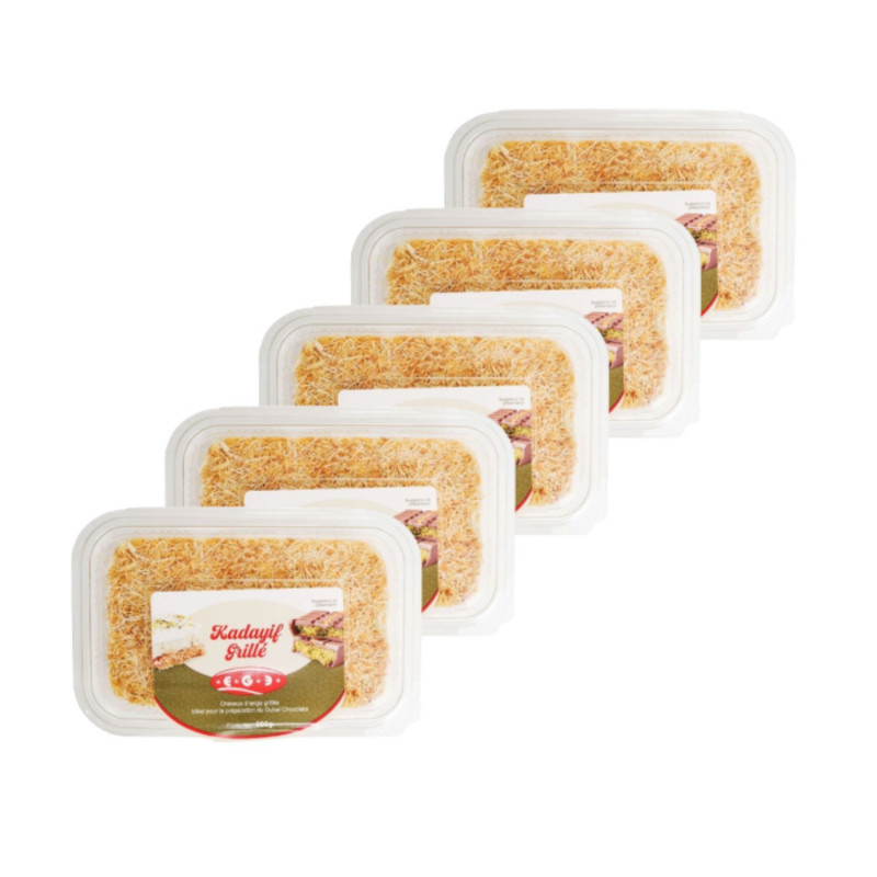 Lot 5x Kadayif grillé - Boîte 200g