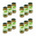 Lot 12x Haricots verts extra-fins - Bocal 330g