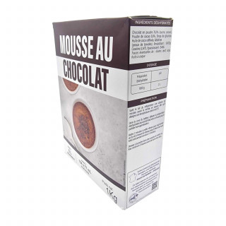 Lot 3x Préparation pour mousse au chocolat - Boîte 1kg