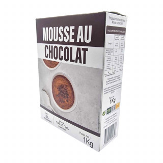 Lot 3x Préparation pour mousse au chocolat - Boîte 1kg