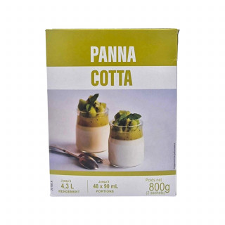 Lot 6x Préparation pour panna cotta - 2 paquets de 400g - Boîte 800g
