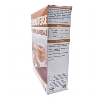 Lot 9x Préparation pour crème saveur caramel beurre salé - 2 paquets de 360g - Boîte 720g