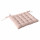 Galette de chaise PANAMA - 38 x 38 cm - Rose