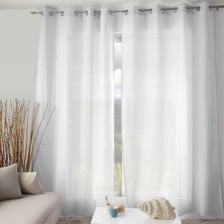Voilage thermique isolant CLEA - 140 x 240 cm - Blanc