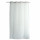 Voilage plumetis en organza LOLITA - 140 x 240 cm - Blanc et vert foncé