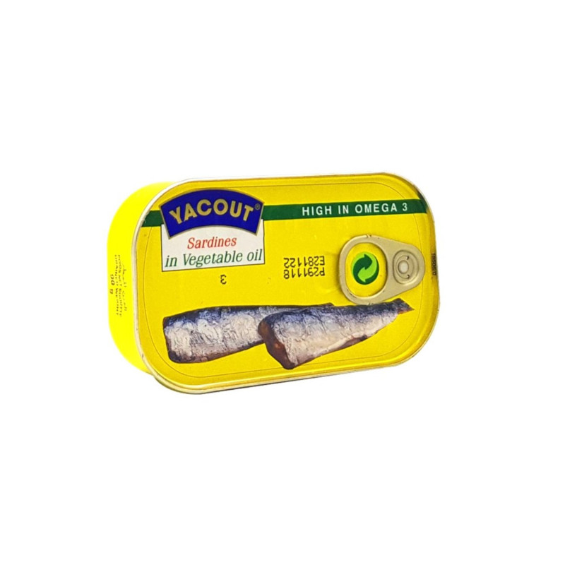 Sardines à l'huile - Conserve 125g