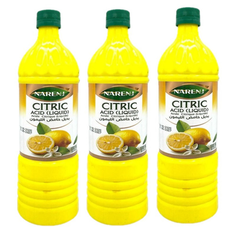 Lot 3x Jus de citron - Bouteille 1L