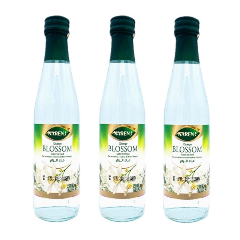 Lot 3x Eau de fleur d'oranger - Bouteille 250ml