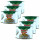 Lot 6x Courgettes farcies - Conserve 400g