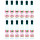 Lot 12x Eau de rose - Bouteille 250ml