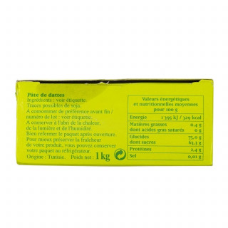 Pâte de dattes - Boîte 1kg