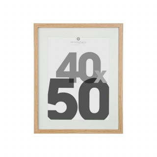 Cadre photo EVA - 40 x 50 cm - Naturel