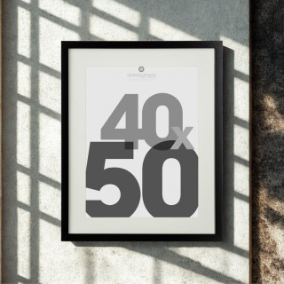Cadre photo EVA - 40 x 50 cm - Noir