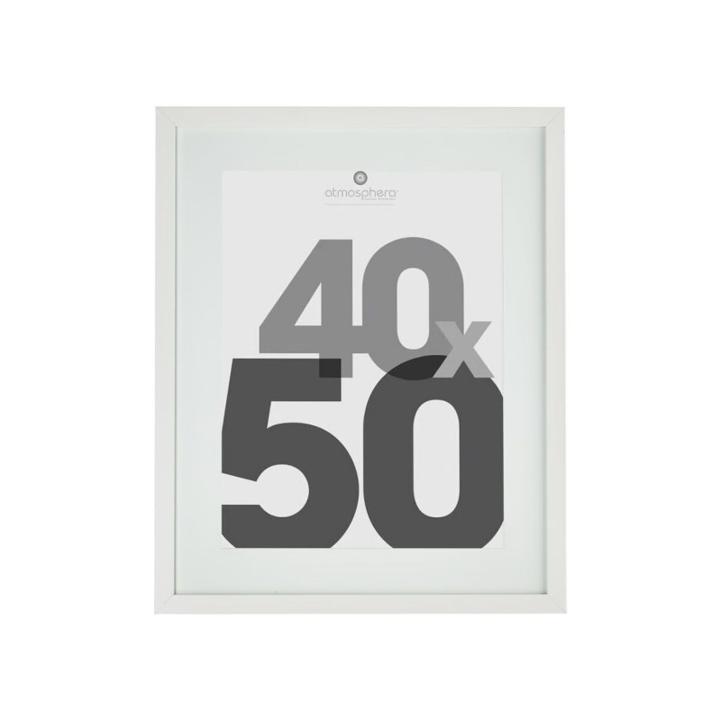 Cadre photo EVA - 40 x 50 cm - Blanc