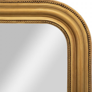 Miroir à moulures ADELE - 74 x 104 cm - Doré