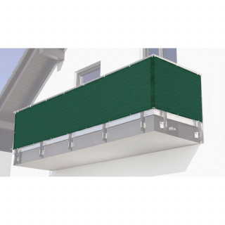 Toile brise-vue occultante en HDPE Vert- 1,20 M x 6 M | occultation 95 % - 165 gr/m²