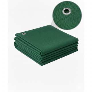 Toile brise-vue occultante en HDPE Vert- 1,20 M x 6 M | occultation 95 % - 165 gr/m²