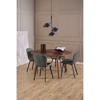 Lot de 2 chaises de salle à manger ESRA - Gris foncé