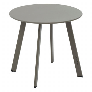 Table basse de jardin ronde SAONA - Diam. 50 cm - Café