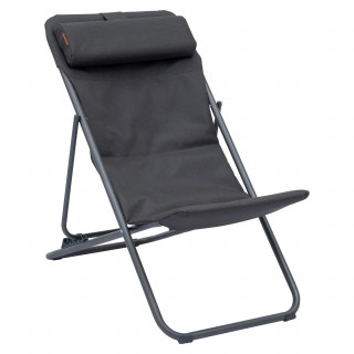 Chilienne de jardin pliante MIRAEL - Anthracite