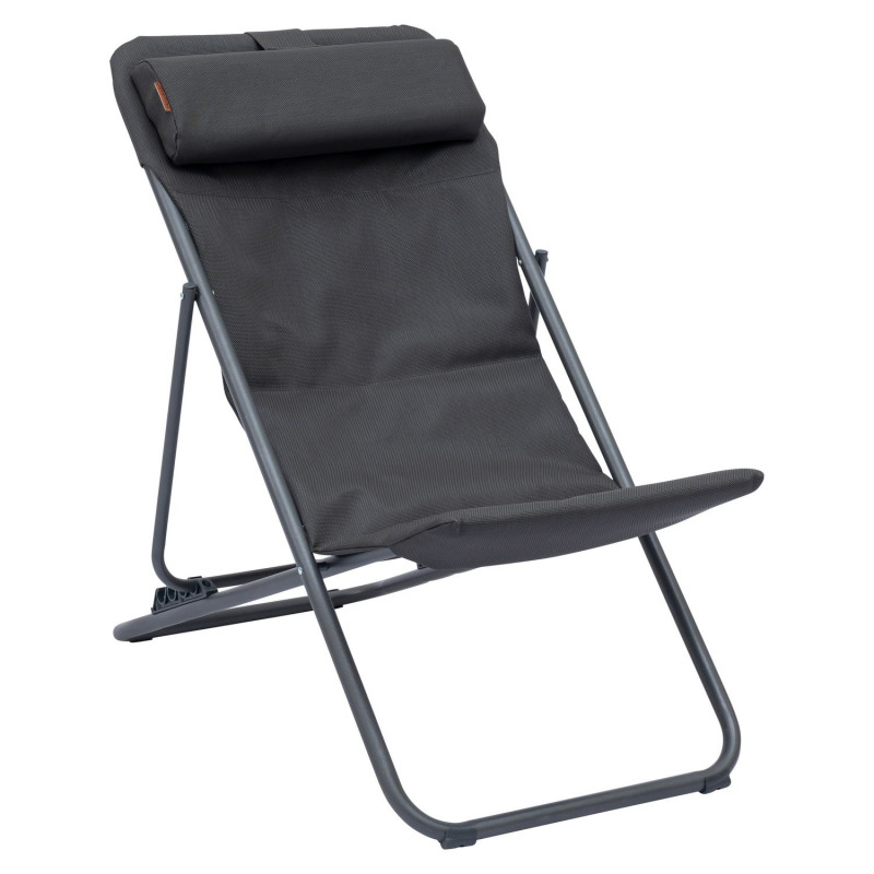 Chilienne de jardin pliante MIRAEL - Anthracite