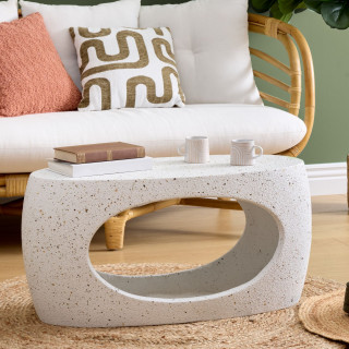 Table basse NARLON - Blanc