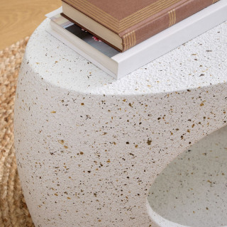 Table basse NARLON - Blanc