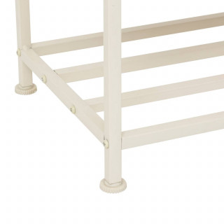 Vestiaire 4 patères avec tiroir TISSA - Beige