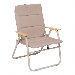 Chaise de camping pliante - Beige