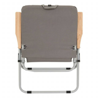 Chaise de camping pliante - Gris