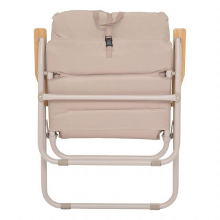 Chaise de camping pliante - Beige