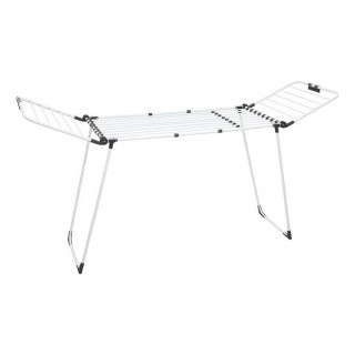 Séchoir à linge extensible et pliable SINAI - 27 m d'étendage - 260 x 60 x 113 cm
