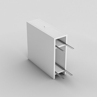 Meuble de rangement WC et salle de bain 2 tiroirs et 1 porte Blanc