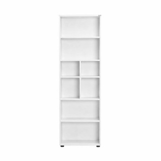 Bibliothèque haute 6 niveaux Blanc - LIGNEA