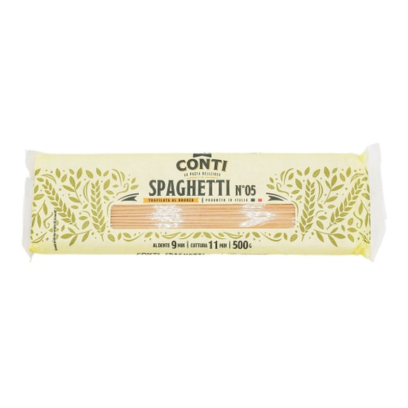 Pâtes italiennes Spaghetti n°05 - Paquet 500g