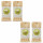 Lot 4x Haricots lingot blancs - Paquet 1kg