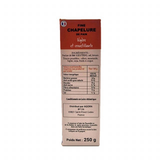 Lot 6x Fine chapelure de pain - Boîte 250g