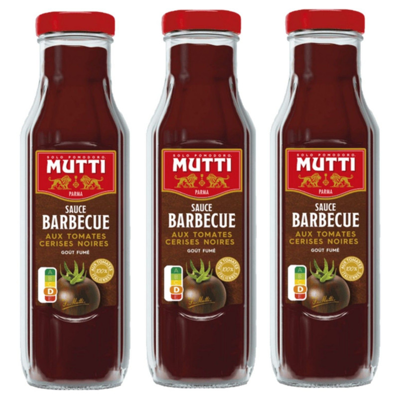 Lot 3x Sauce barbecue - Bouteille 300g