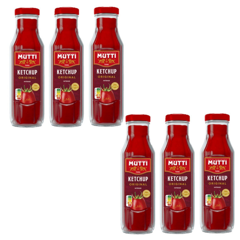 Lot 6x Ketchup intense - Bouteille 300g