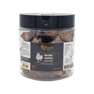 Lot 3x Morilles spéciales séchées - Pot 30g