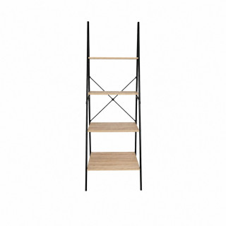 Etagère industrielle Ladder - L. 60 x H. 180 cm - Marron chêne